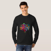 Oudste kind oudste zus ik maak de regels t-shirt (Voorkant volledig)