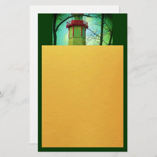 Oudste lichthuis in Toronto Briefpapier (Voorkant / Achterkant)