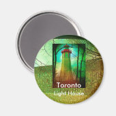 Oudste lichthuis in Toronto Magneet (Voorkant / Achterkant)