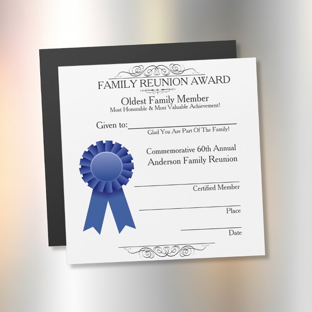 Oudste lid Elegant Family Reunion Awards (Creator heeft geüpload)