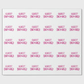 Oudste met alleen uitgesneden kind cadeaupapier (Vlak)