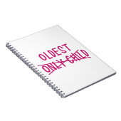 Oudste met alleen uitgesneden kind notitieboek (Rechterzijde)