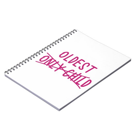 Oudste met alleen uitgesneden kind notitieboek (Linkerzijde)