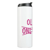 Oudste met alleen uitgesneden kind thermosbeker (Gedraaid links)