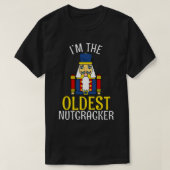 OUDSTE Notenkraker Bijpassende Familie Kerstmis 2 T-shirt (Design voorkant)