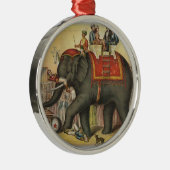 oudste olifant metalen ornament (Rechts)