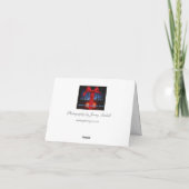 Oudste orgel ter wereld wenskaart feestdagen kaart (Achterkant)