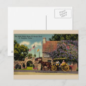 Oudste School House St. Augustinus Briefkaart (Voorkant / Achterkant)