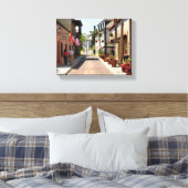 Oudste straat St. Augustine, Florida Canvas Afdruk (Insitu (Slaapkamer))