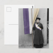 Oudste suffragette briefkaart (Voorkant / Achterkant)