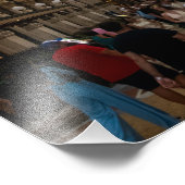 Oudste winkelcentrum ter wereld foto afdruk (Hoek)