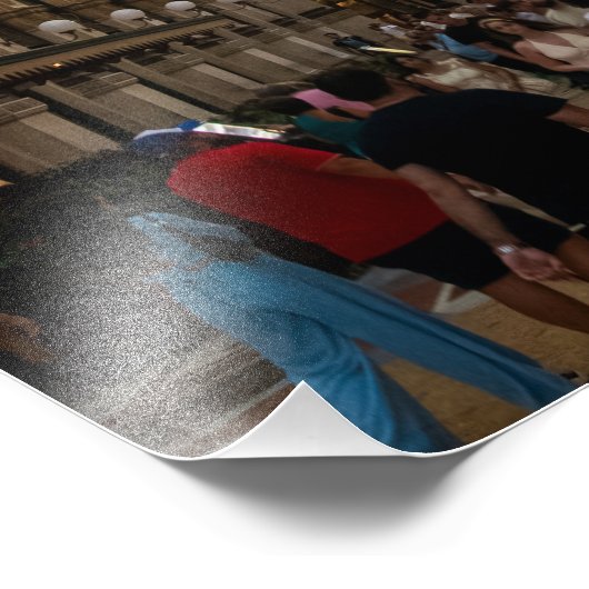 Oudste winkelcentrum ter wereld foto afdruk (Hoek)