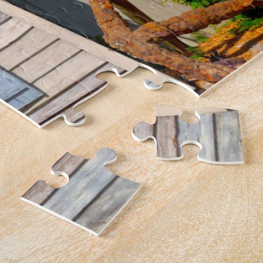 Oudste Wooden School Florida. Legpuzzel (Zijkant)