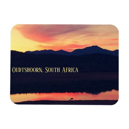 Oudtshoorn, Zuid-Afrika Magneet (Horizontaal)