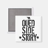 OUED SIDE STORY - Games voor Mots - Francois Stad Magneet (Voorkant / Achterkant)