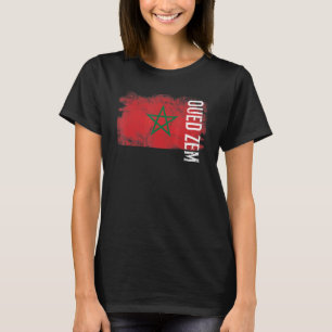 Oued Zem Marokko vlag voor Marokkaanse Mannen Kind T-shirt