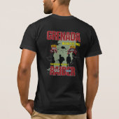 OUF Grenada Raider Ranger donker t-shirt (Achterkant)