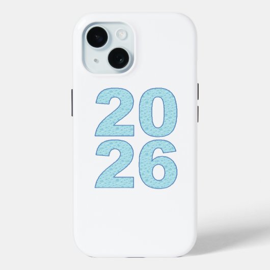 ough Apple iPhone 15 Hoesje GOED JAAR 26 (Achterkant)