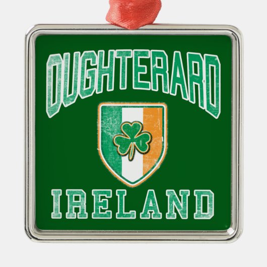 OUGHTERARD Ireland Metalen Ornament (Voorkant)