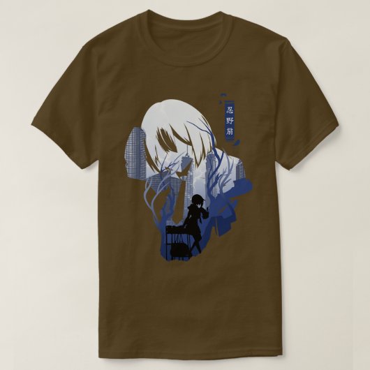 Ougi Oshino Monogatari T-shirt (Design voorkant)