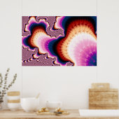 Ouh - Fractal Poster (Keuken)