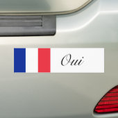 Oui Bumpersticker (Op auto)
