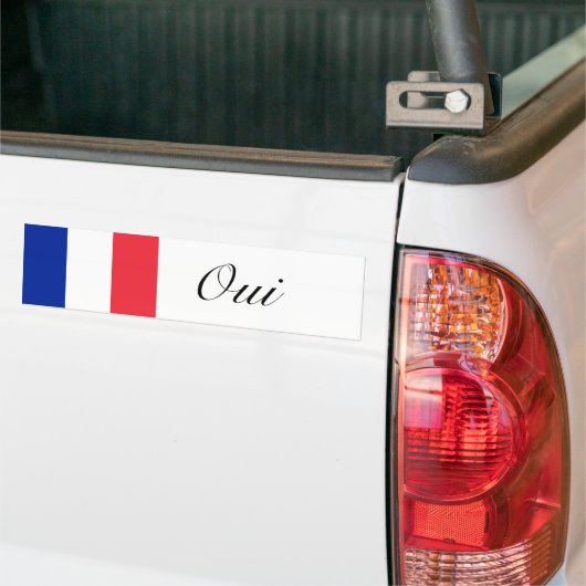 Oui Bumpersticker (Op Truck)