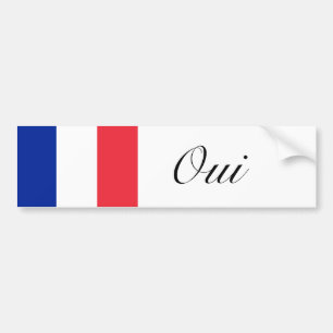 Oui Bumpersticker