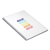 Oui French Notitieboek (Rechterzijde)