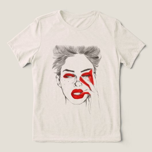 Oui Mon Cheri T-Shirt zonder tekst (Design voorkant)