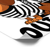 Oui-ner Dog Funny Dachshund Wiener Sausage Ween Do Poster (Hoek)