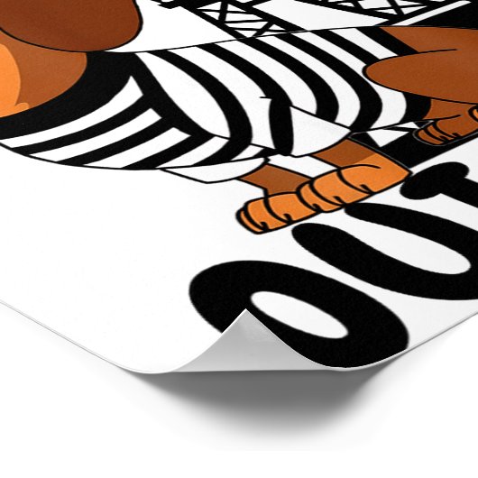 Oui-ner Dog Funny Dachshund Wiener Sausage Ween Do Poster (Hoek)