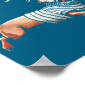 Oui Ner Funny Dachshund Wiener Dog French Humor  Poster (Hoek)