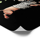 Oui Ner Funny Teckel Wiener Dog Franse Humor Poster (Hoek)