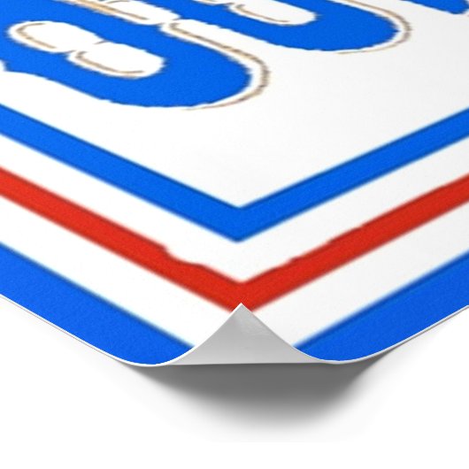 Oui nide Iou Poster (Hoek)