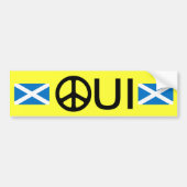 Oui No Trident Scottish Independence Sticker (Voorkant)