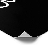 Oui Oui Baguette - Funny French Food Poster (Hoek)