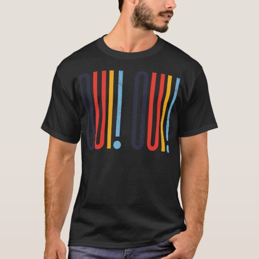 Oui Oui French T-shirt (Voorkant)