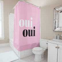 Oui Oui Modern Roze Eenvoudige typografie