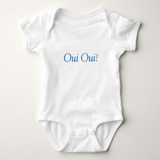 Oui Oui Shirt (Wee Wee Shirt) (Voorkant)