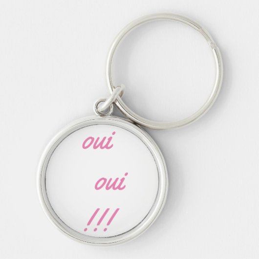 Oui oui sleutelhanger (Voorkant)