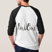 Oui, Oui. T-shirt (Achterkant)