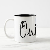 Oui, Oui. Tweekleurige Koffiemok (Links)