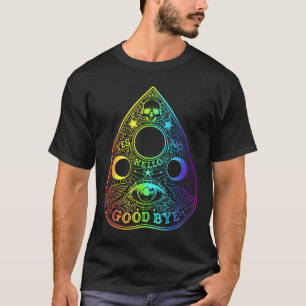 Ouija Board Planchette Gothic Paranormal Halloween T-shirt