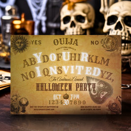 Ouija Geest Vintage Gotische Griezelfeest Boo Kaart