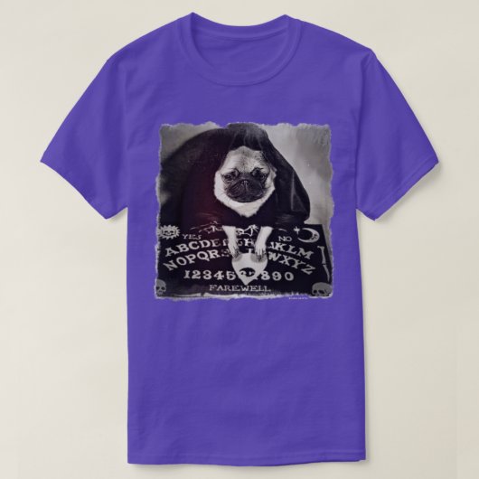 Ouija Pug T-shirt (Design voorkant)