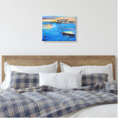 Oulton Broad Botens Canvas Afdruk (Insitu (Slaapkamer))