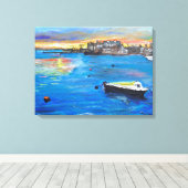 Oulton Broad Botens Canvas Afdruk (Insitu (Houten vloer))