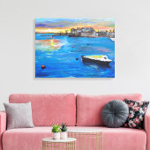 Oulton Broad Botens Canvas Afdruk (Insitu (Woonkamer))