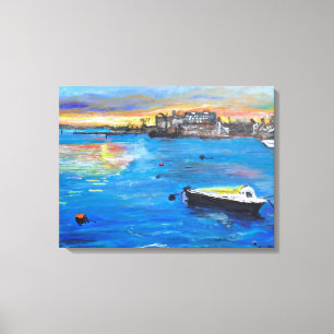 Oulton Broad Botens Canvas Afdruk